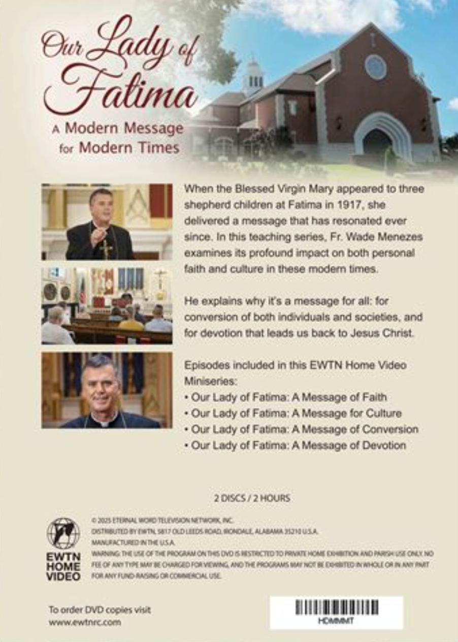 OUR LADY OF FATIMA: A MODERN MESSAGE FOR MODERN TIMES DVD